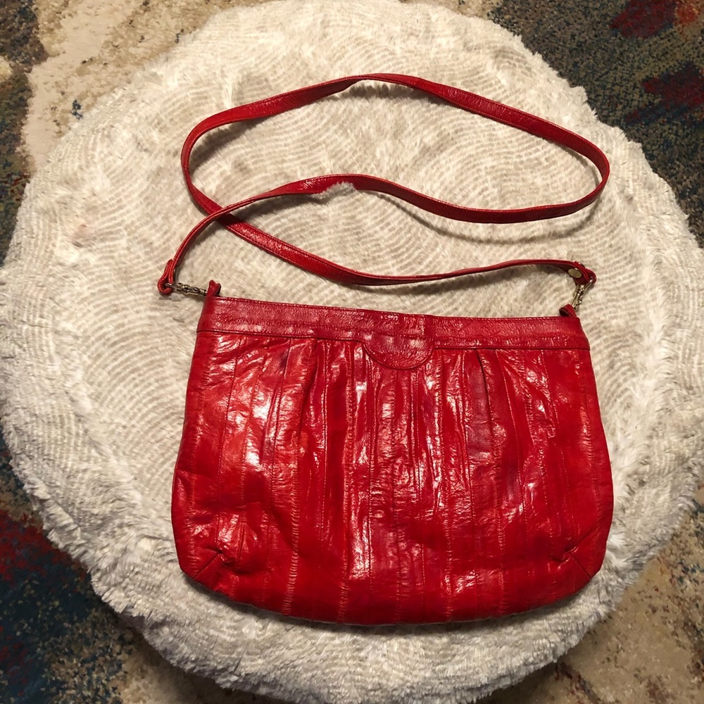 ✨Host Pick✨ Genuine Eel Skin Crossbody Bag
